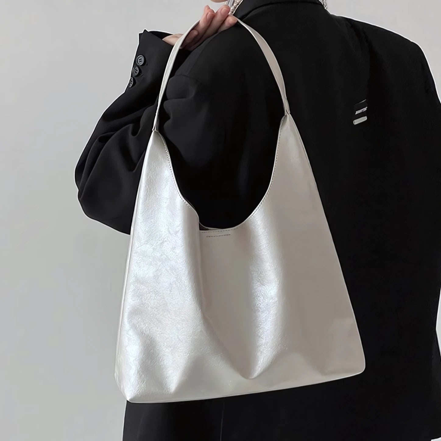Tide Soft – Pearl Sheen Double Tote