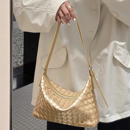 California Sunbeam – Handwoven Box Shoulder Bag