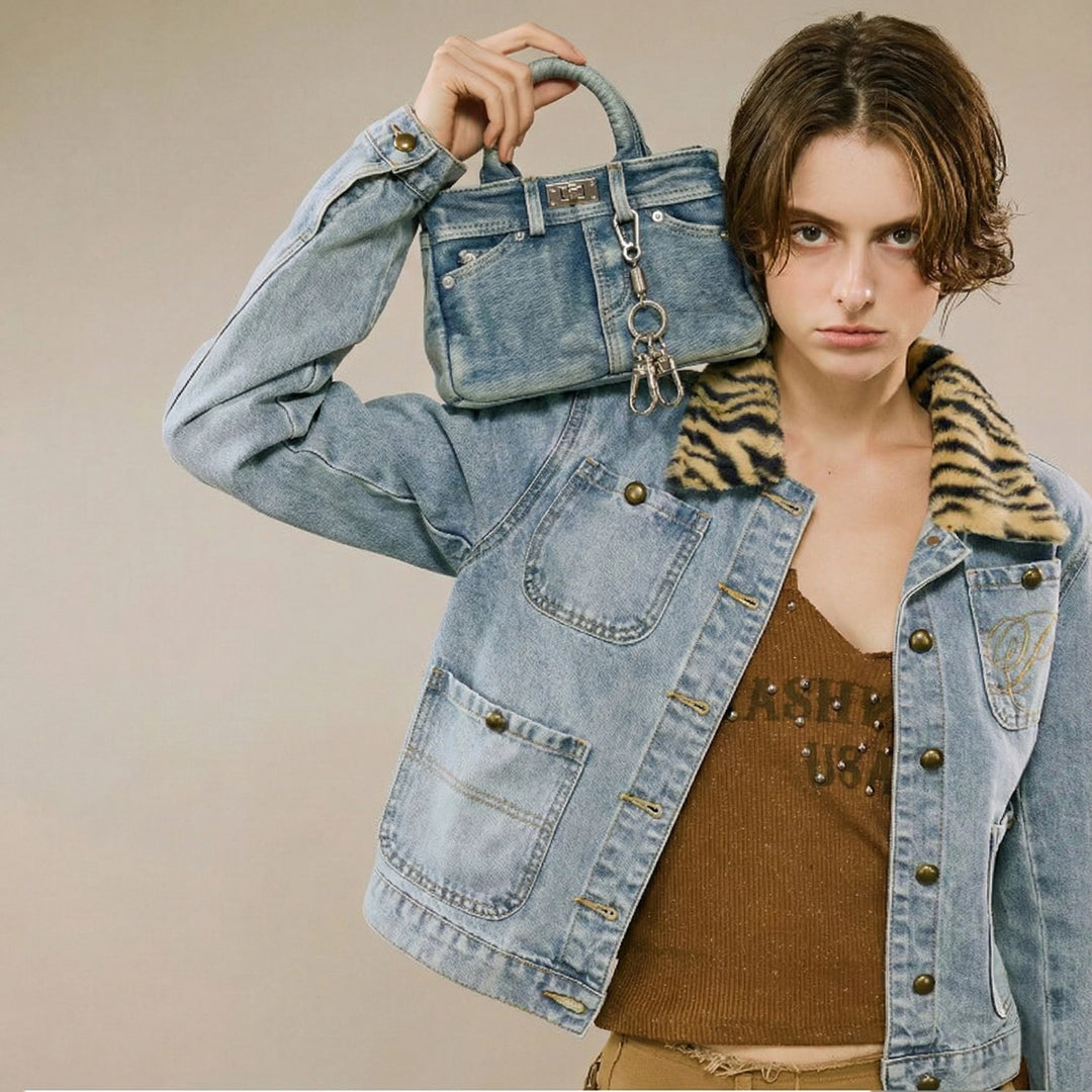 Voyage Vintage Denim Birkin