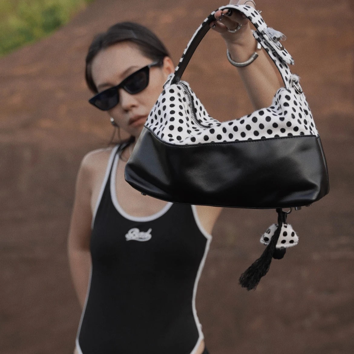 Wild Muse Hair-On Leather Hobo