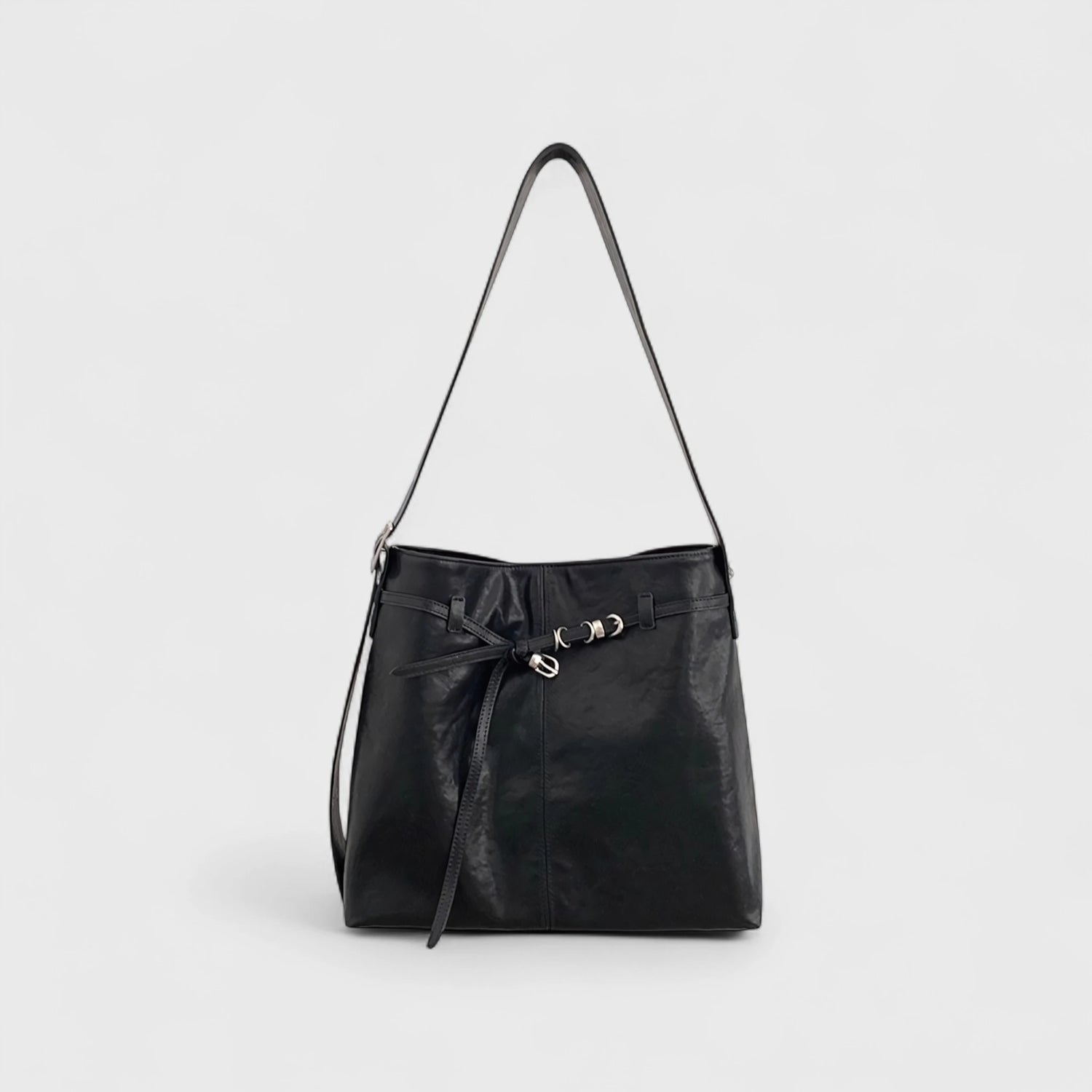 Early Autumn Ease - Wide Strap Bucket Tote