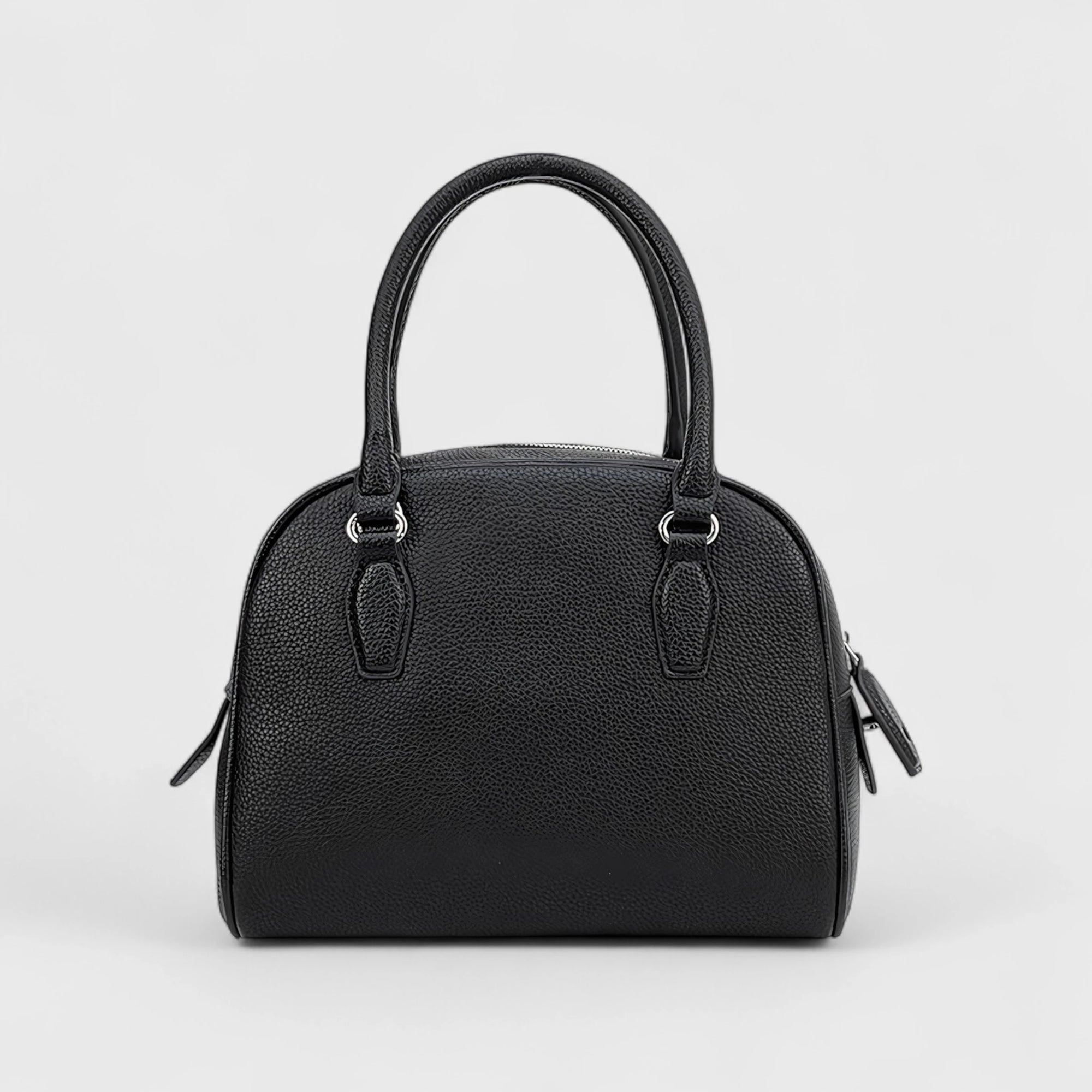 Arc Key - Pebbled Boston Bag