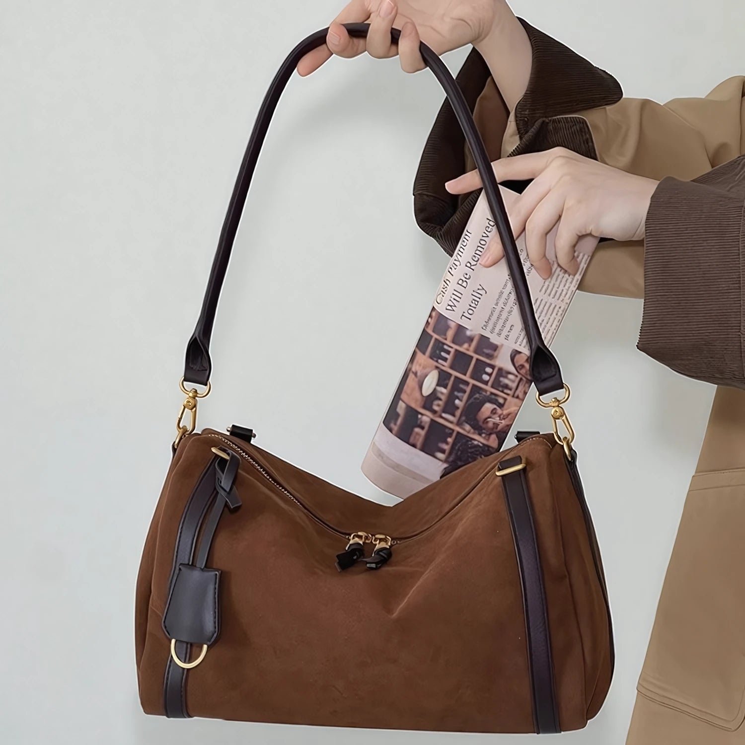 Soft Commuter - Two-Strap Pillow Duffle