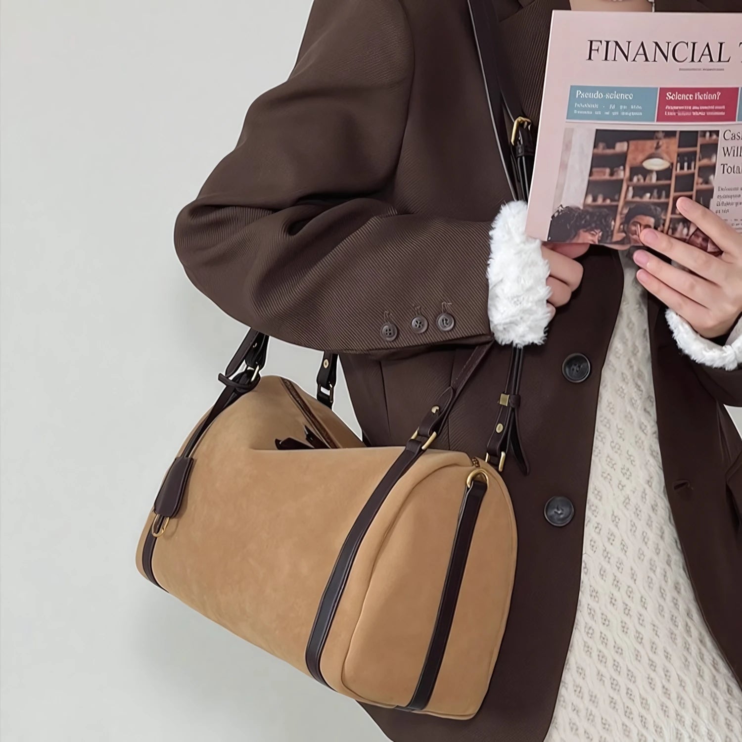 Soft Commuter - Two-Strap Pillow Duffle