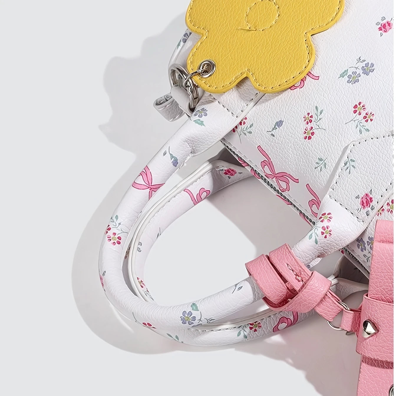 Floral Butterfly Garden Boston Bag