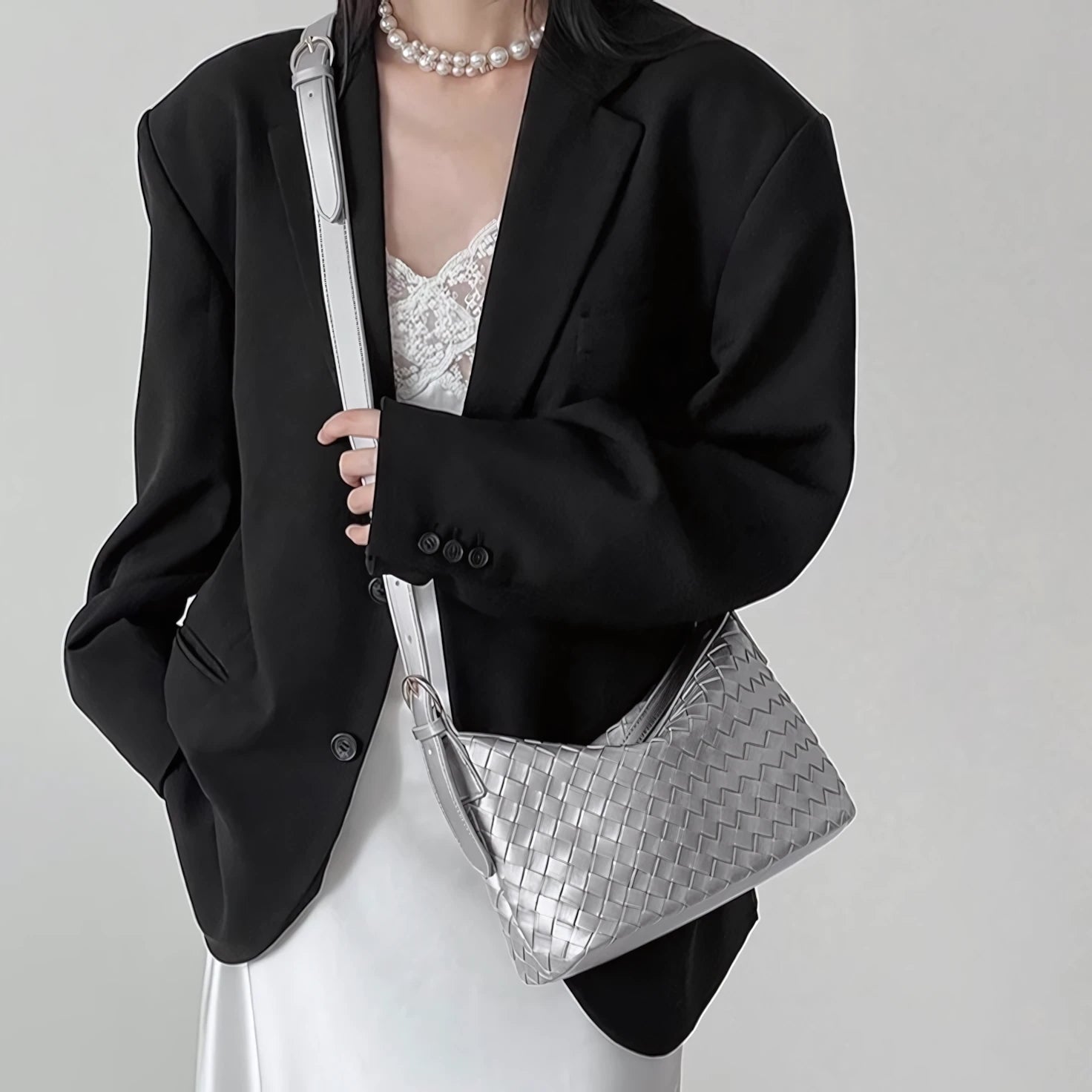 California Sunbeam – Handwoven Box Shoulder Bag