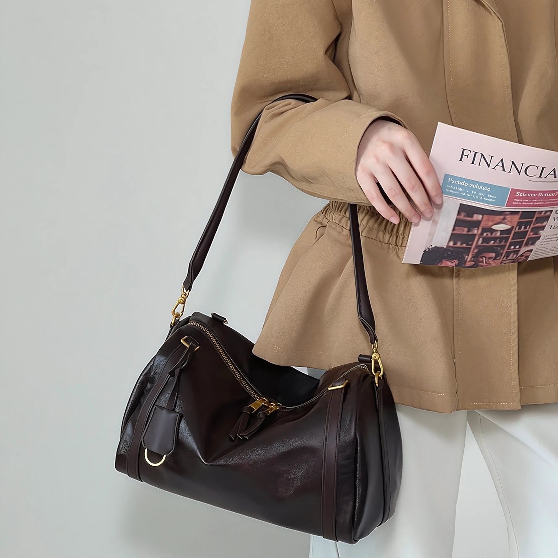 Soft Commuter - Two-Strap Pillow Duffle