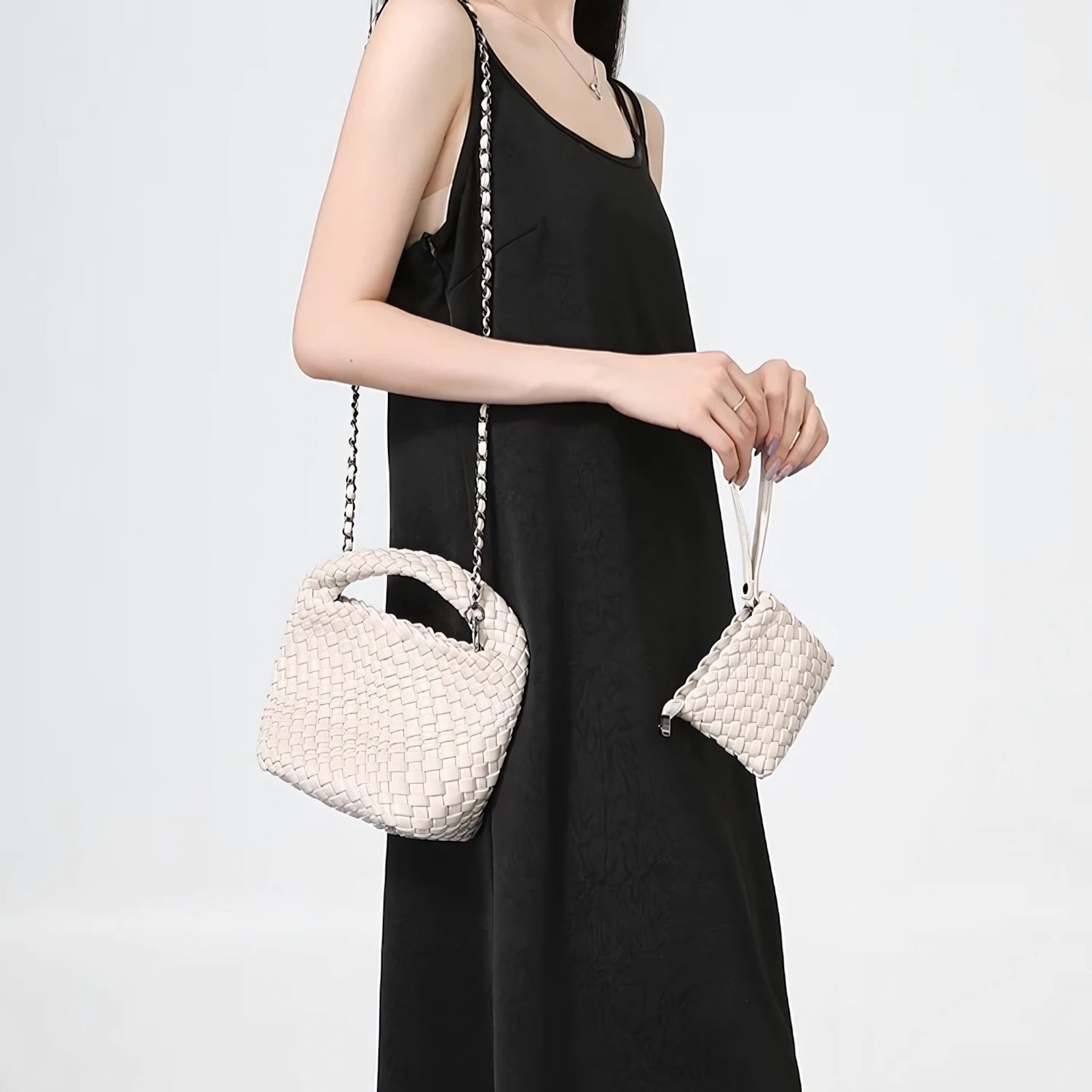 Sweet Escape - Mini Woven Bucket Bag