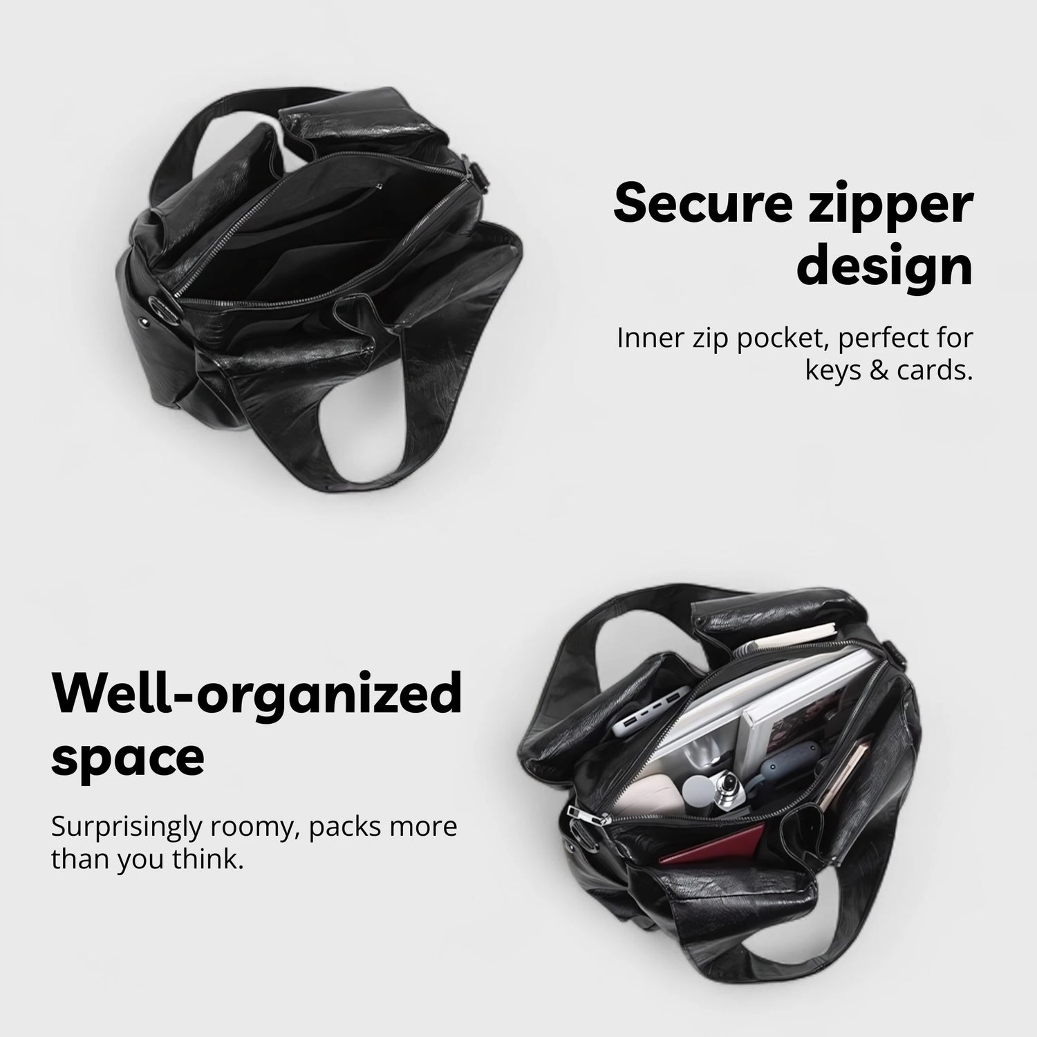 Nine-Pocket Carryall – Lightweight Oversized Tote