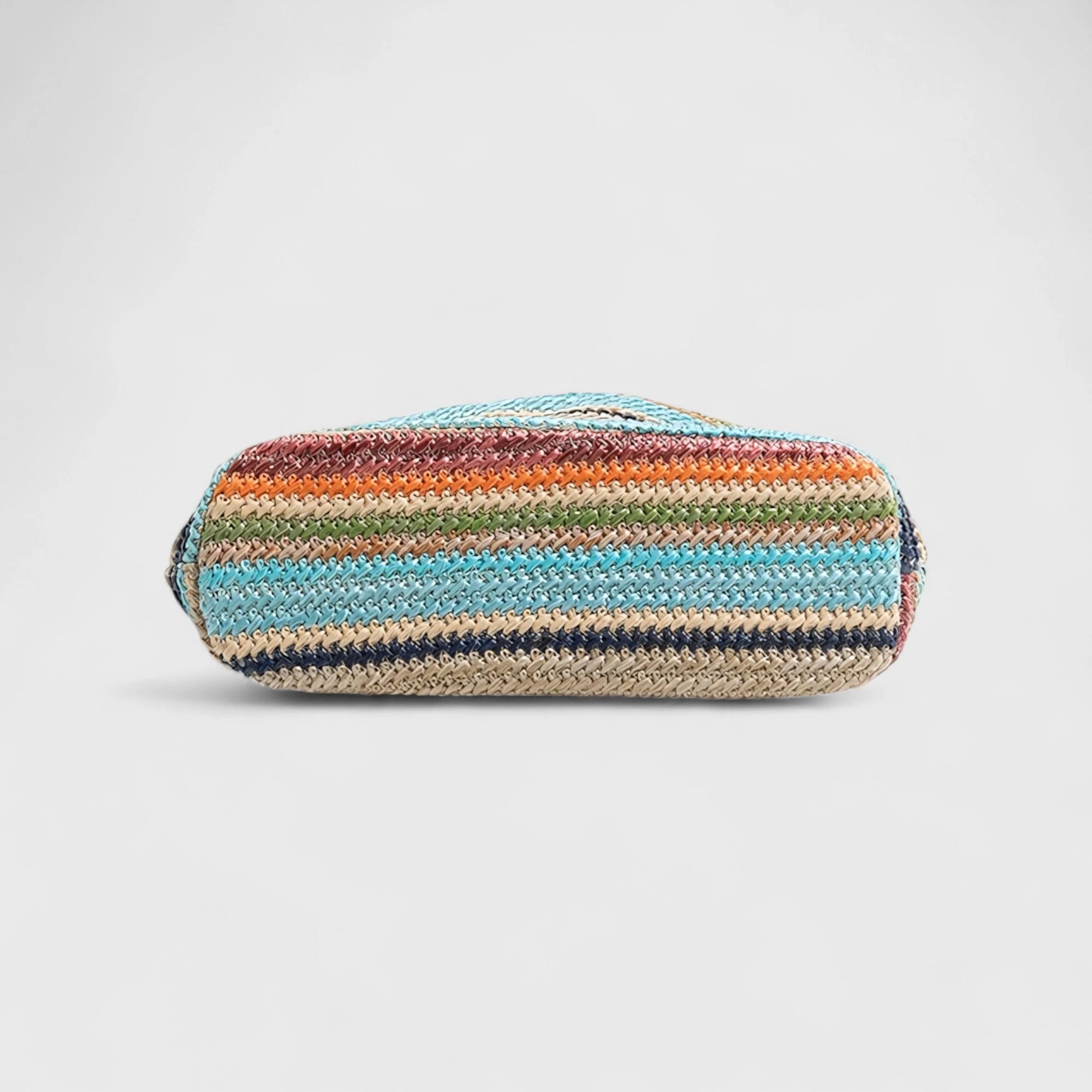 Rainbow Art - Handwoven Stripe Shoulder Bag