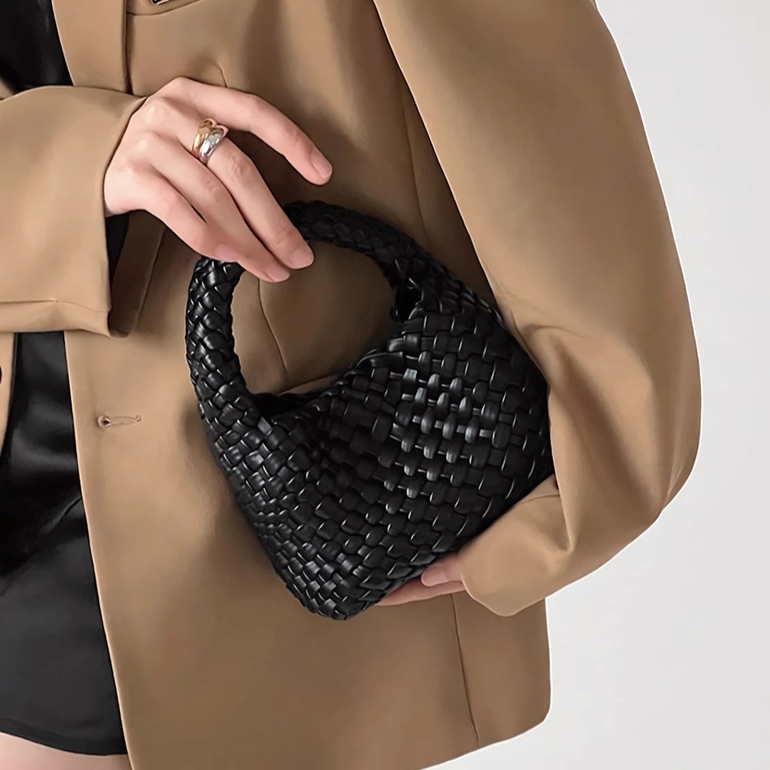 Sweet Escape - Mini Woven Bucket Bag