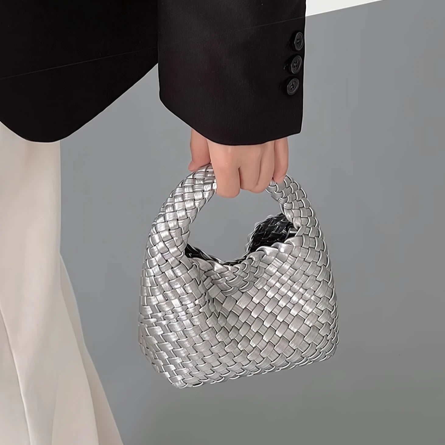 Sweet Escape - Mini Woven Bucket Bag