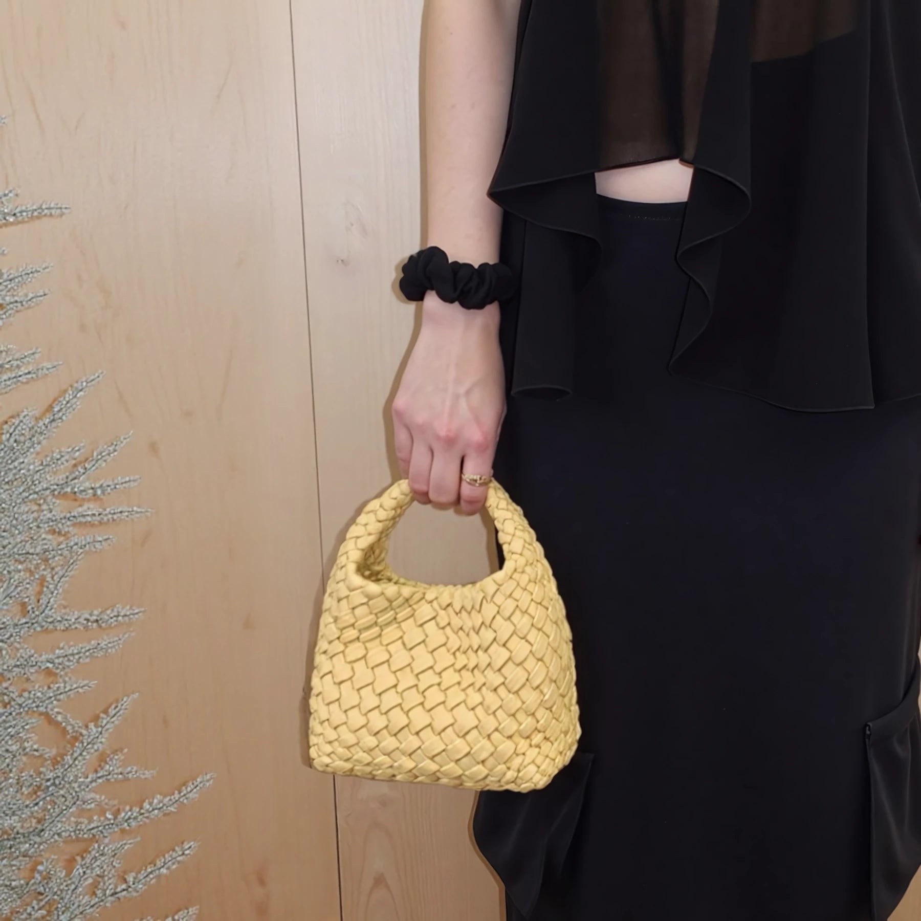 Sweet Escape - Mini Woven Bucket Bag