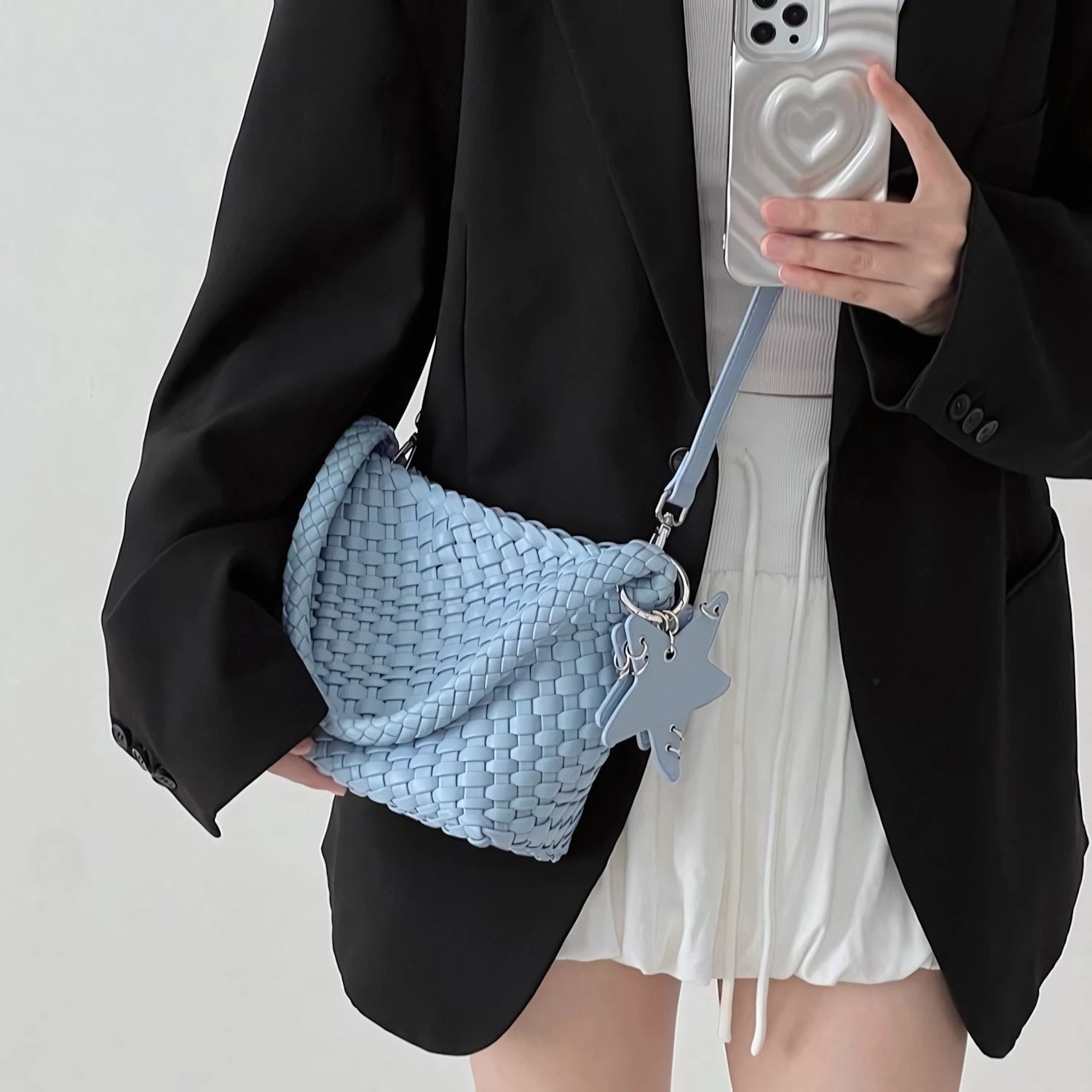 Starshine Knot – Handwoven Bucket Bag