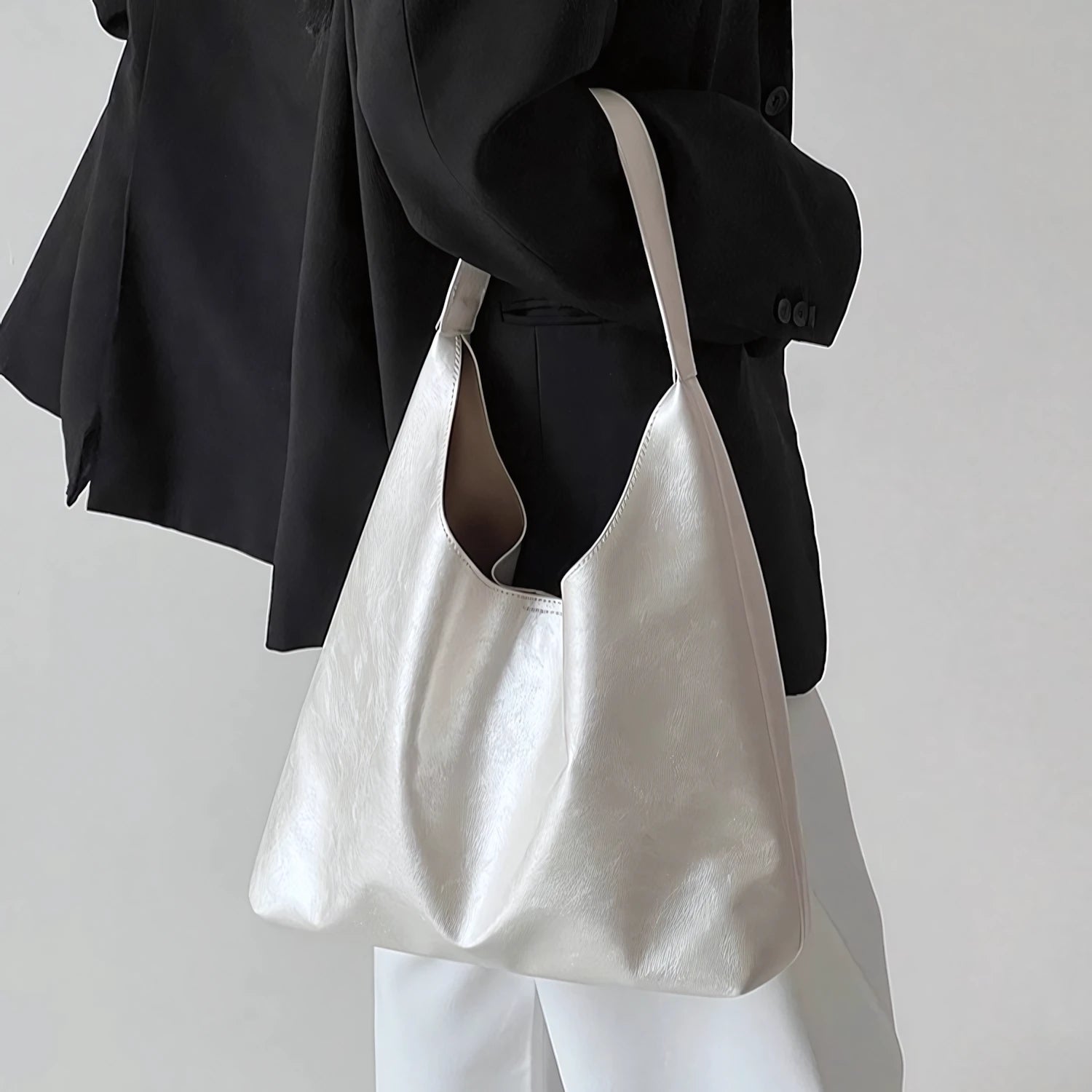 Tide Soft – Pearl Sheen Double Tote