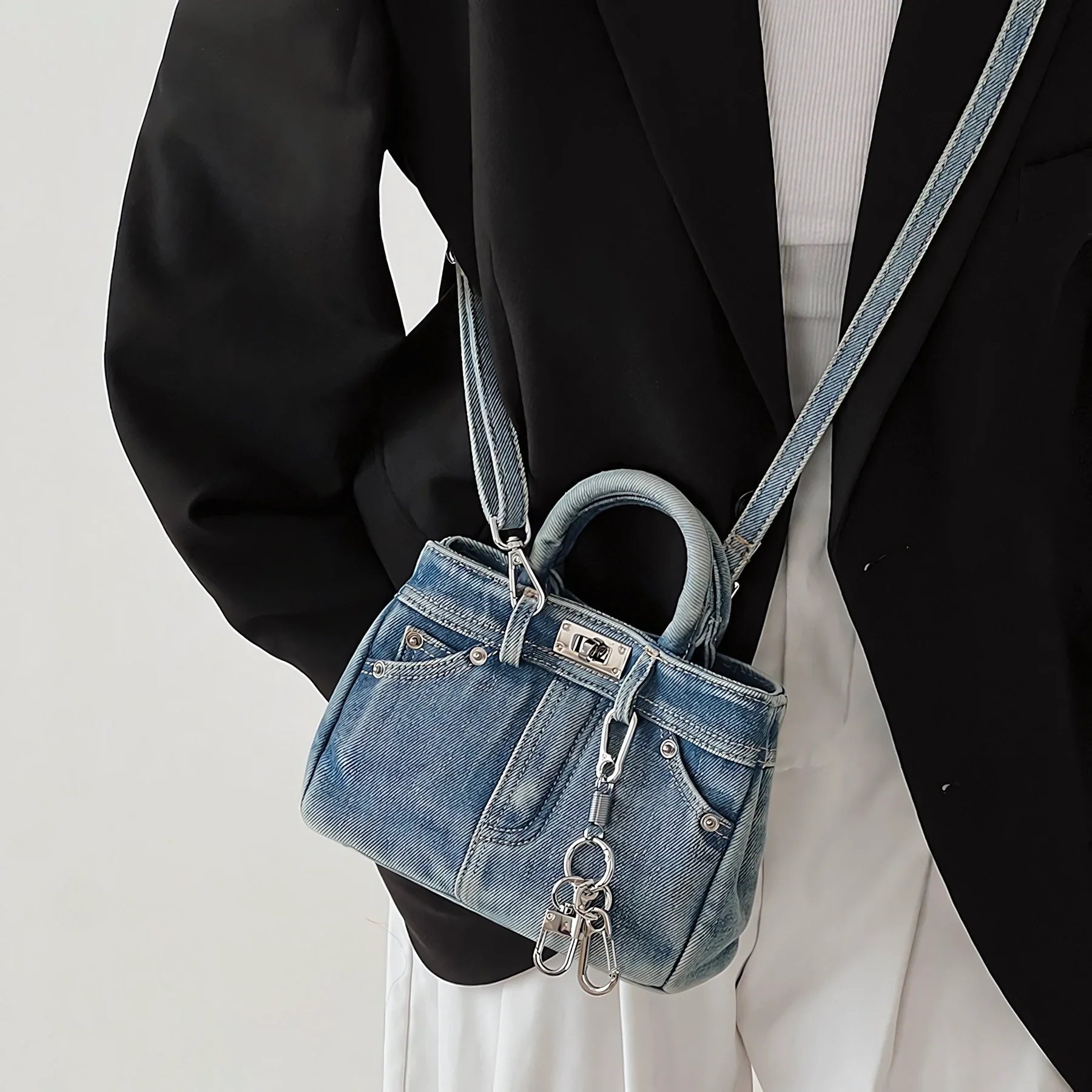 Voyage Vintage Denim Birkin