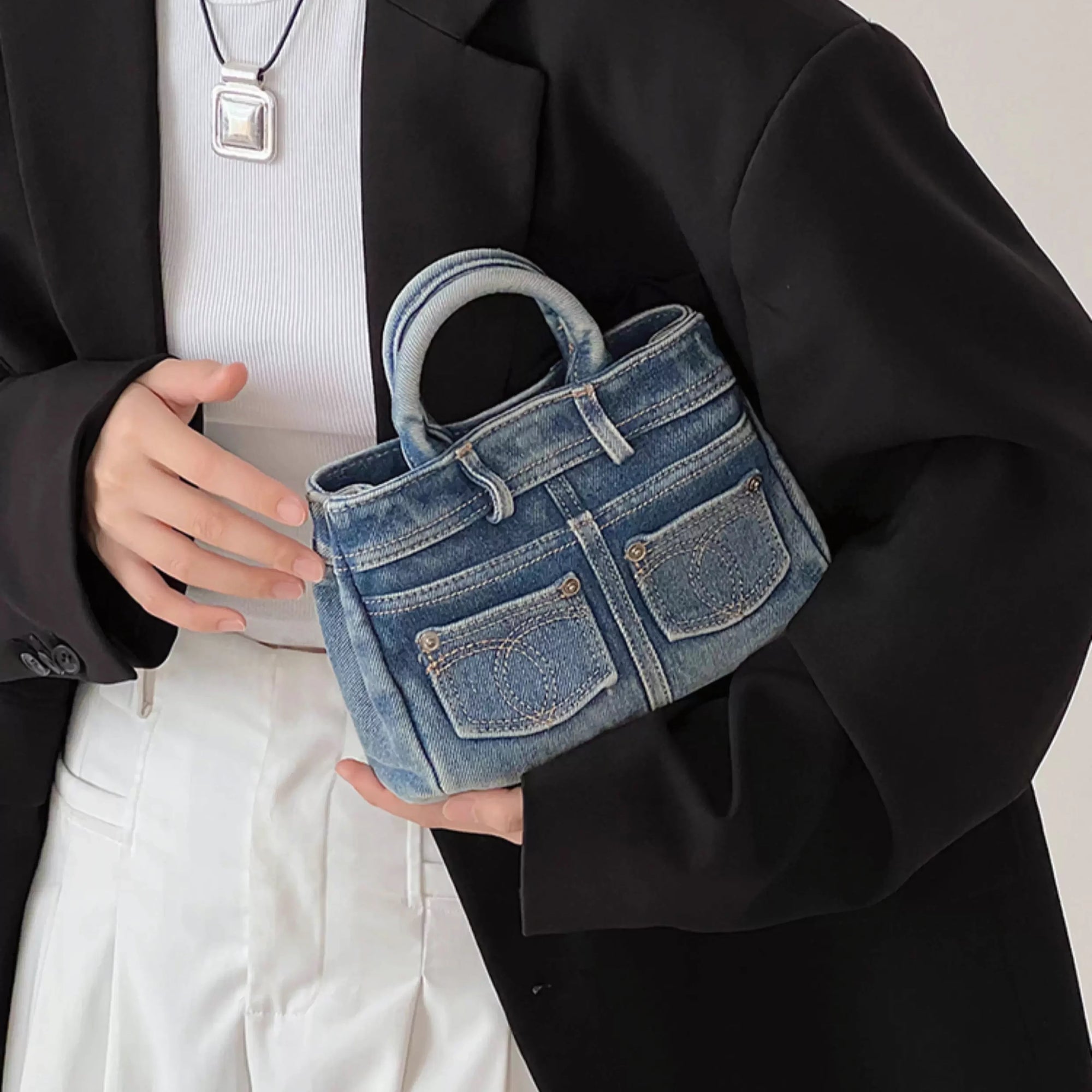 Voyage Vintage Denim Birkin