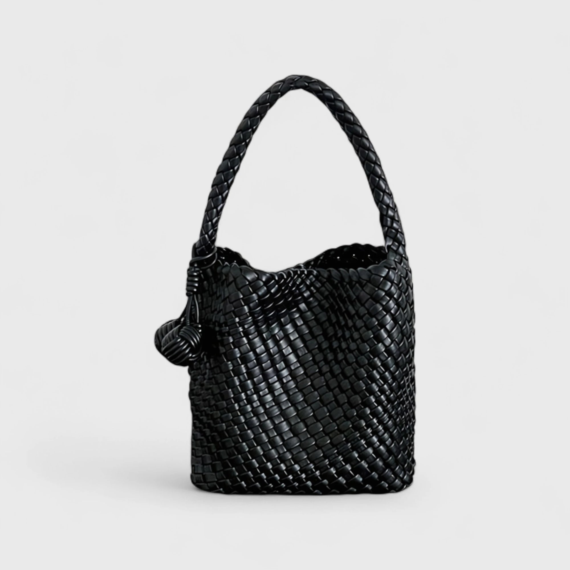 Sweet Knot - Handwoven Bucket Bag