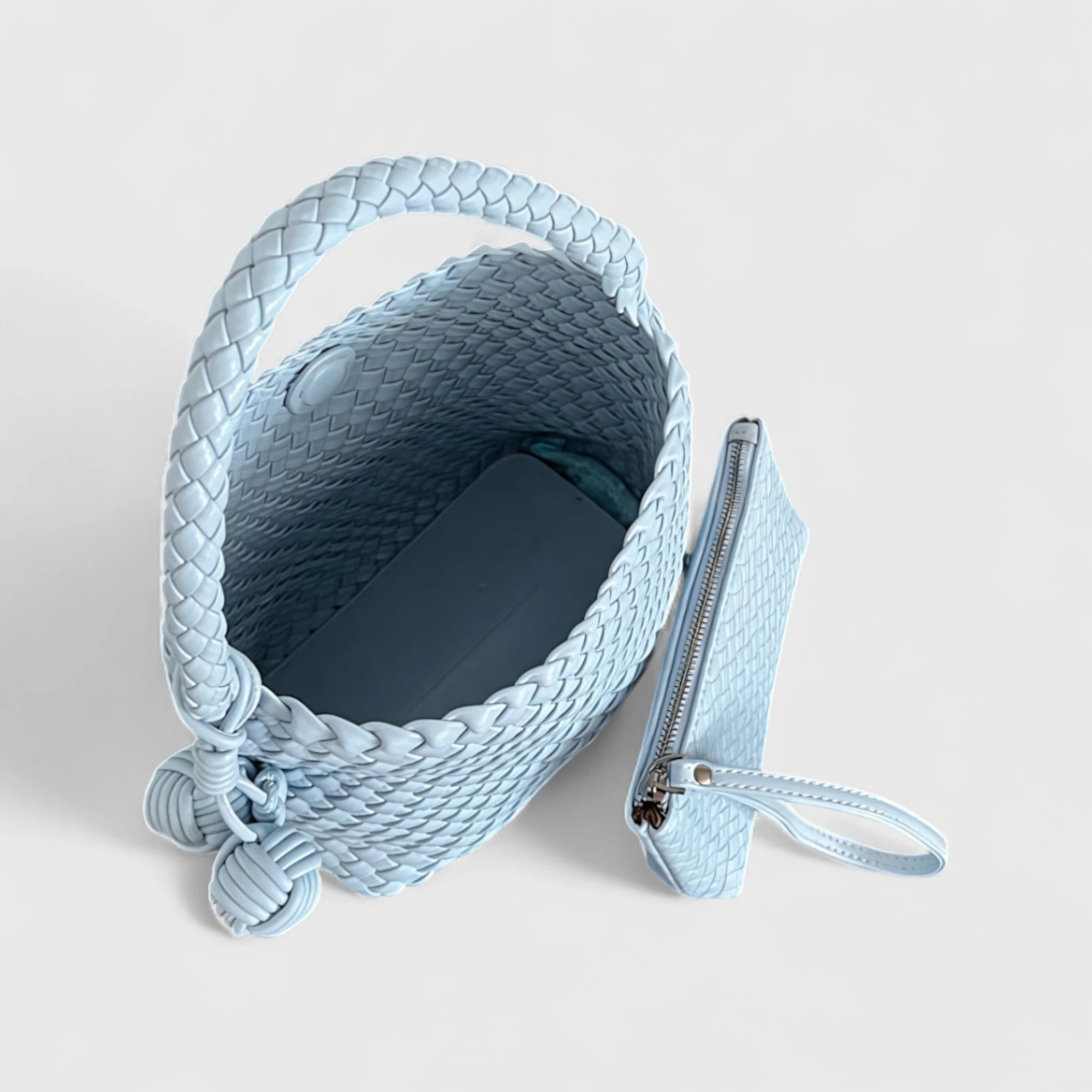 Sweet Knot - Handwoven Bucket Bag