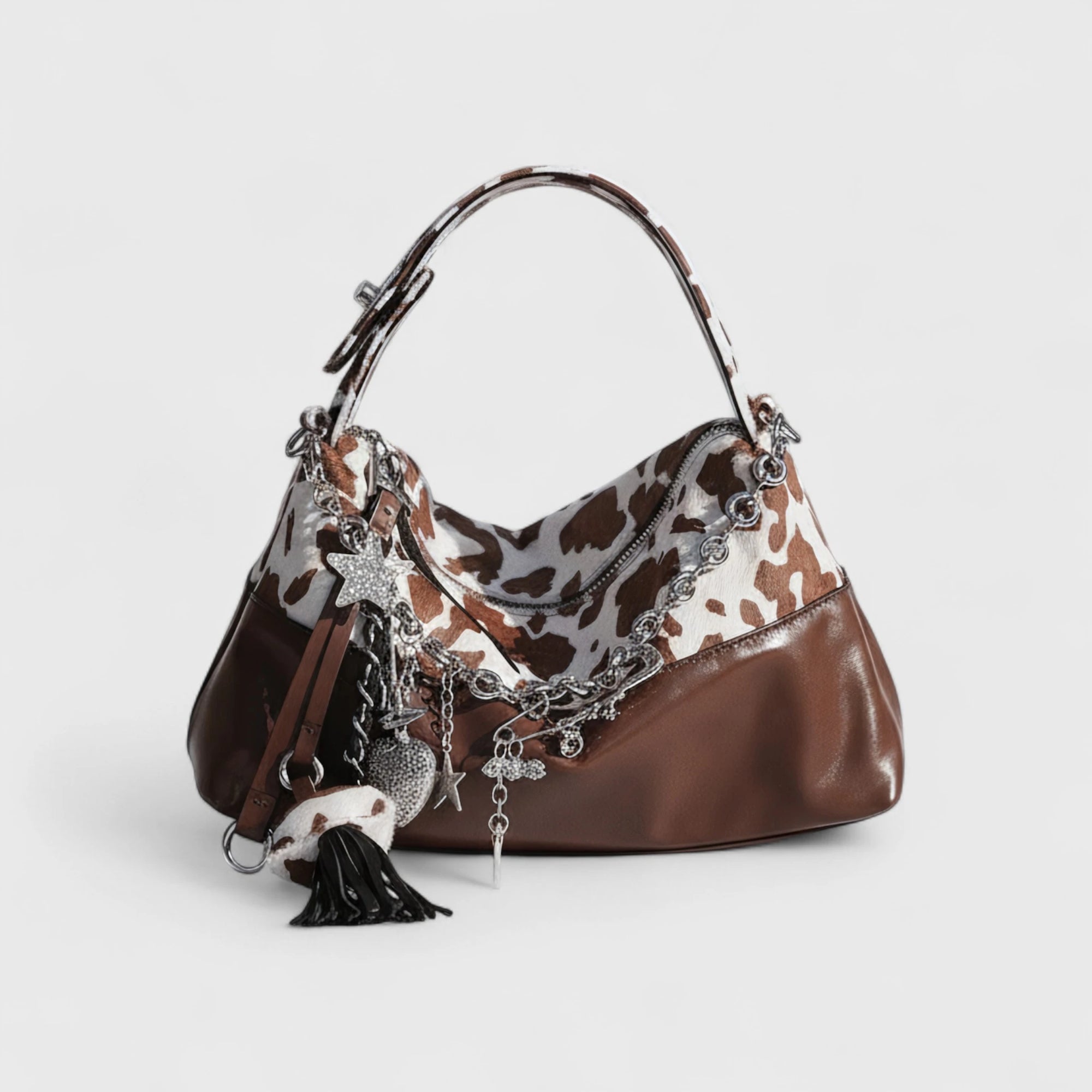 Wild Muse Hair-On Leather Hobo
