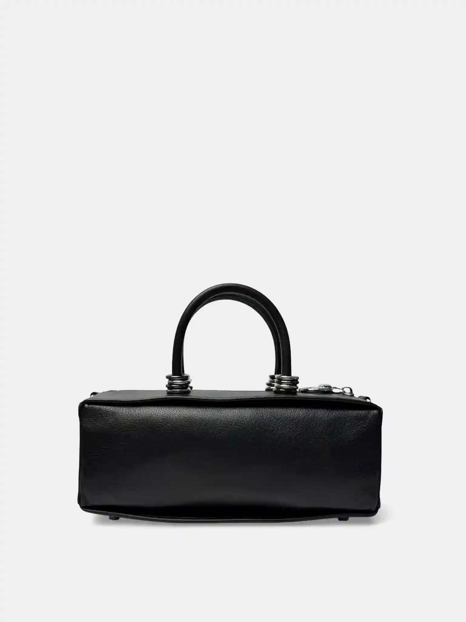 The Bar Structured Baguette · Black Leather