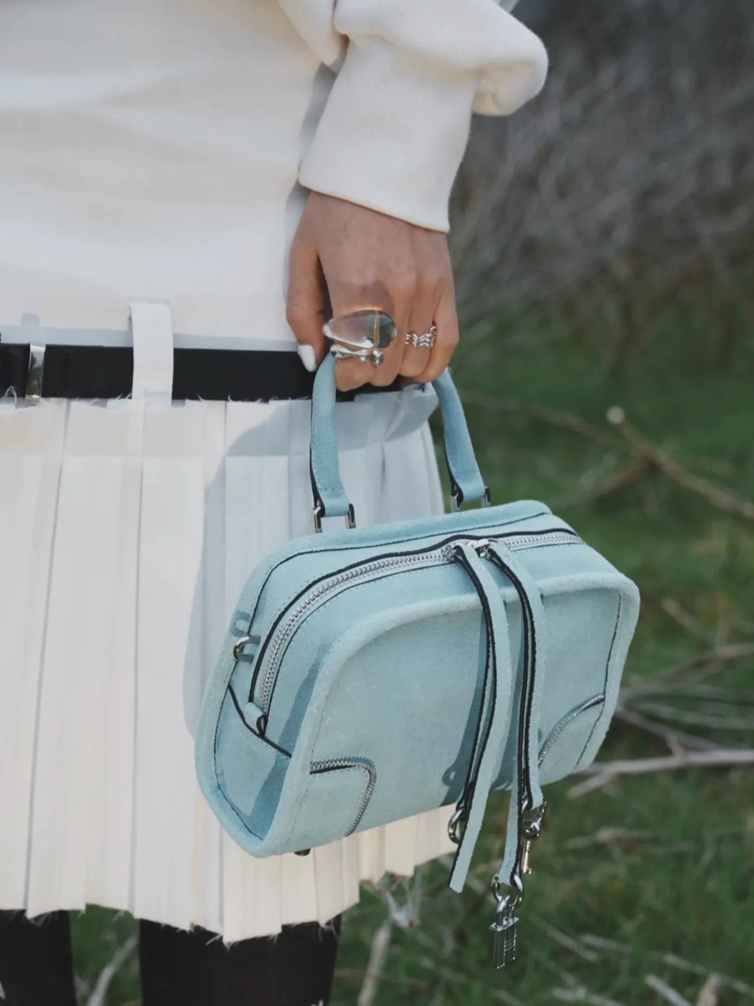 The Loaf Bowler · Lake Blue Sheepskin