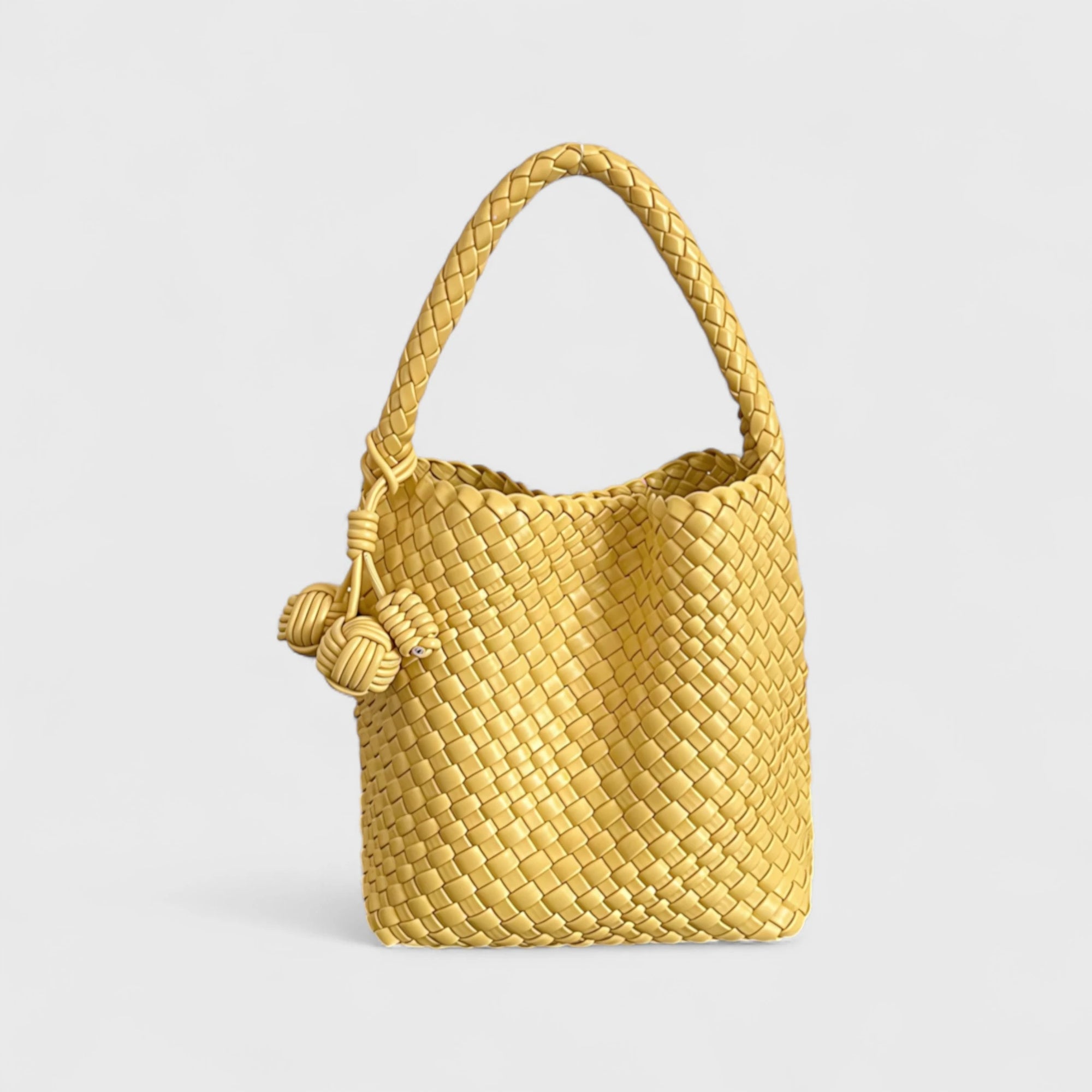 Sweet Knot - Handwoven Bucket Bag
